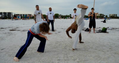 Capovam on the beach