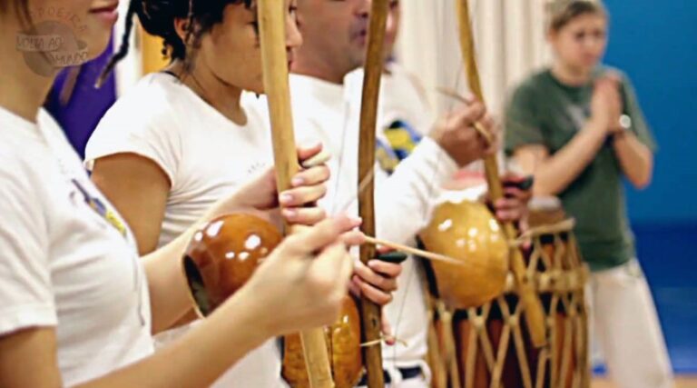 capovam music classes accompany Brazilian martial art